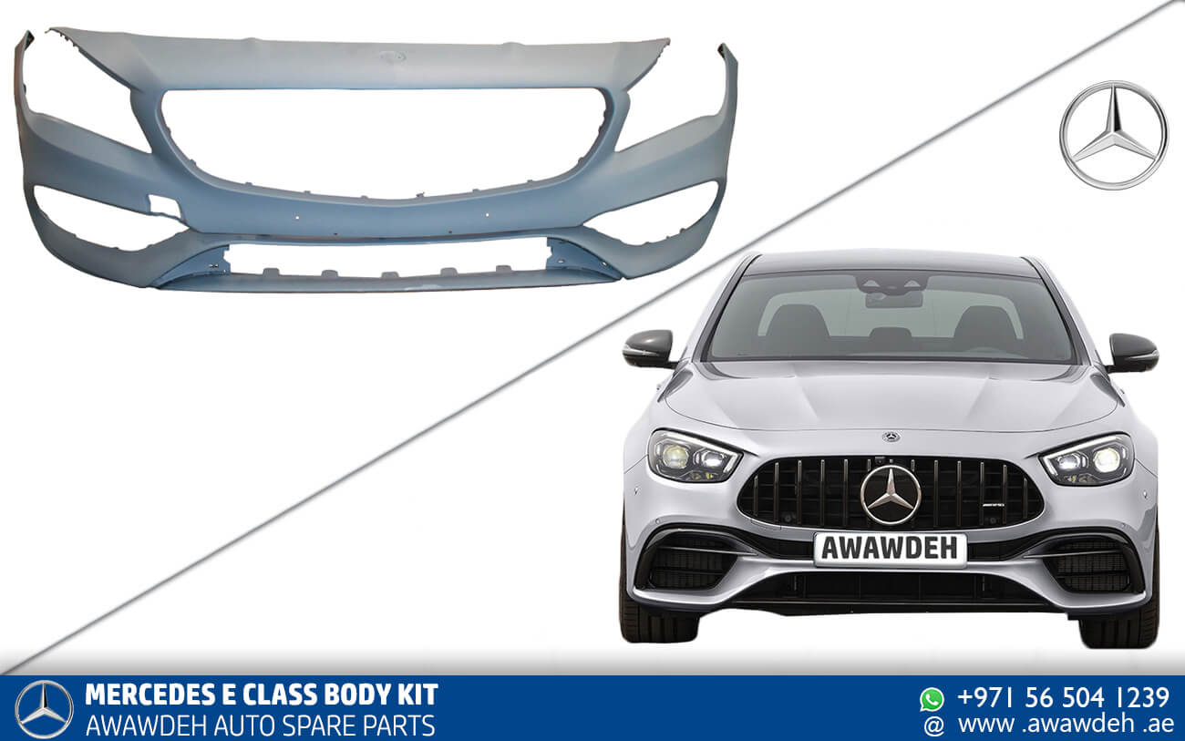 MERCEDES E CLASS FRONT BUMPER